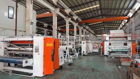 V Fold Facial Tissue Folding Machine with Auto Transfer Unit