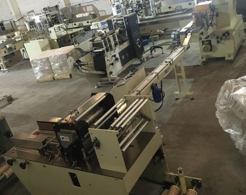 خط إنتاج مناديل الجيب الأوتوماتيكية ذات الجودة العالية