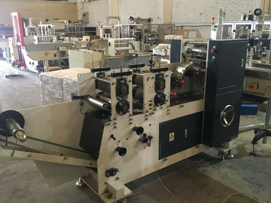 آلة طي مناديل الجيب بخط مفرد مع نظام التراص 380V