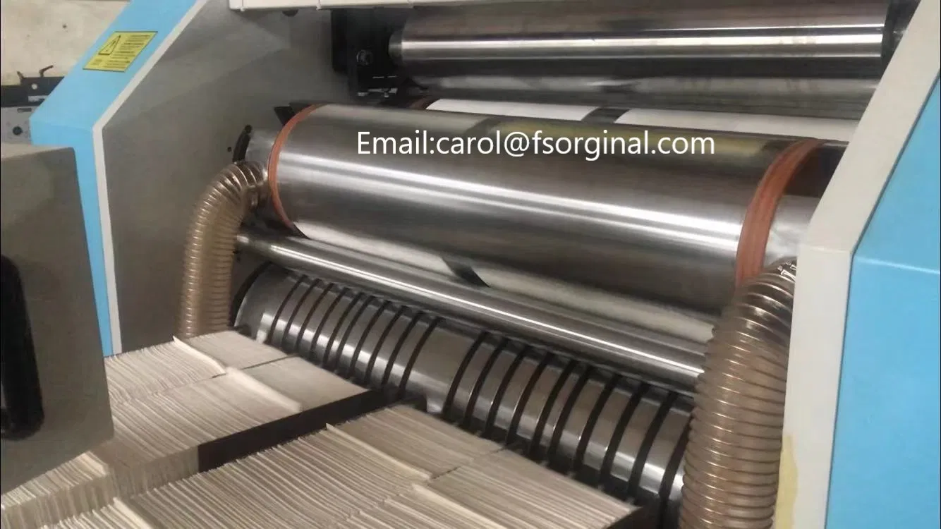 1-3ply ورق العشاء المناديل 1/8 طي آلة إنتاج الآلات 5